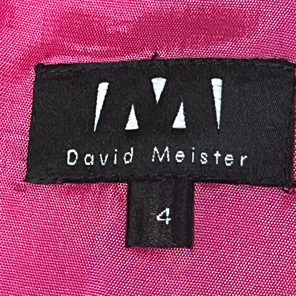 David Meister Multicolor Patchwork Pencil Skirt - image 6